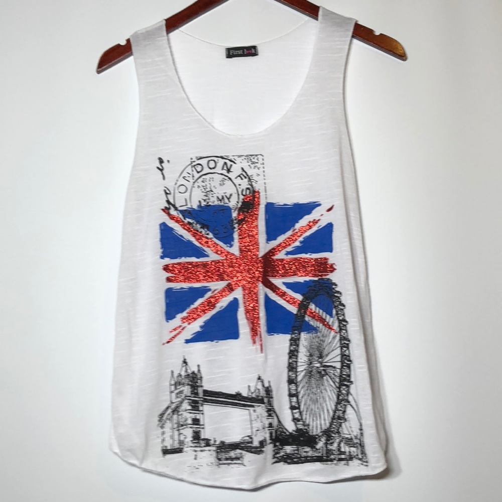 NWOT First look London tank top